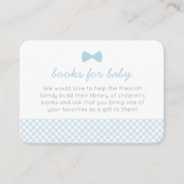 Kort för bockduschmunstycke för barn i Gingham