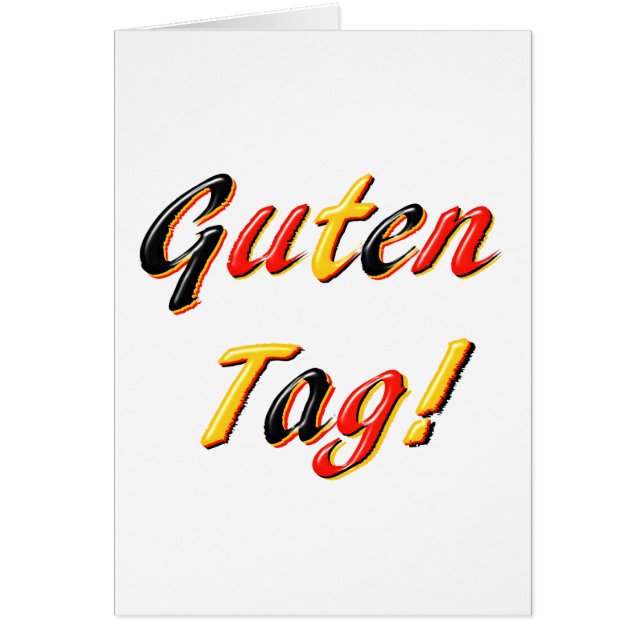 Kort för bra dag (Framsidan)