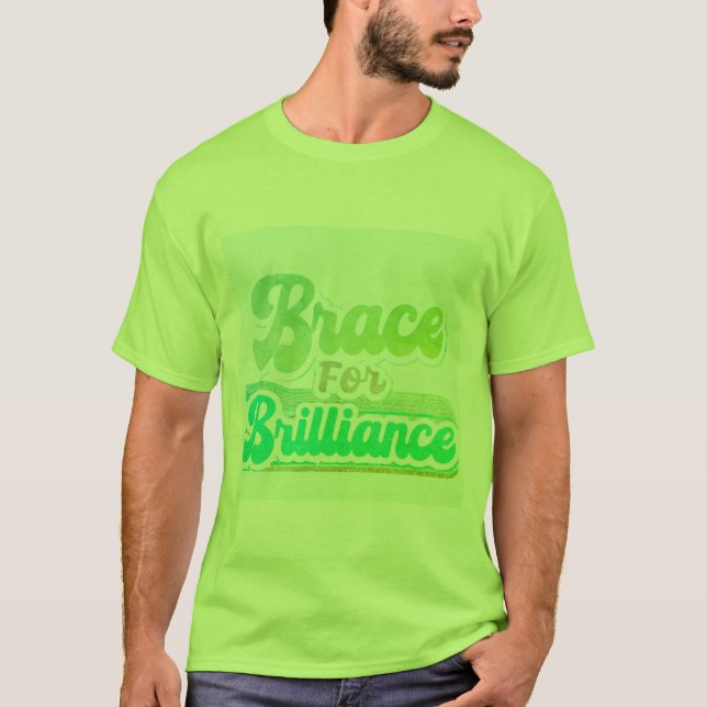 Kort för Brilliance" T-Shirt Design (Framsida)