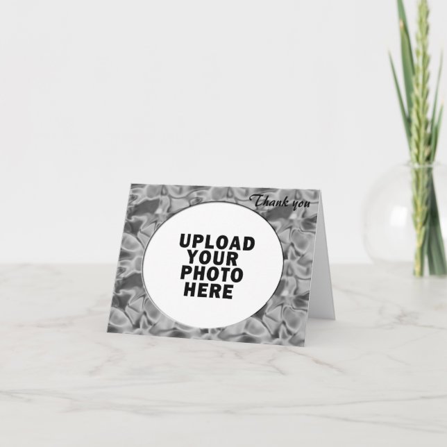 Kort för bröllopgåva"tack" (Framsida)