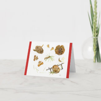 Kort för CedrusDeodara helgdag med kuvert 4" x 5",