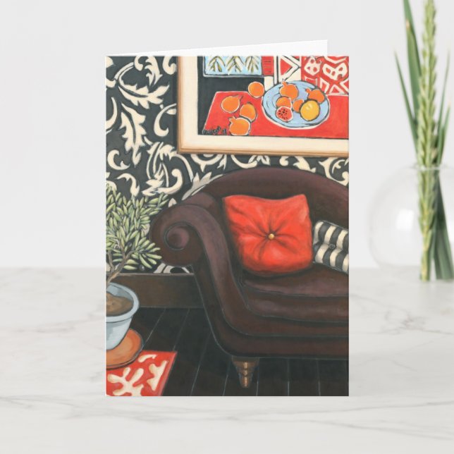 Kort "för ChaiseLongue" konst (Framsida)