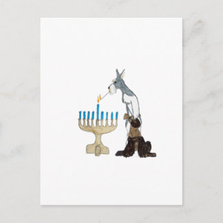 kort för chanukah (Hanukkah)