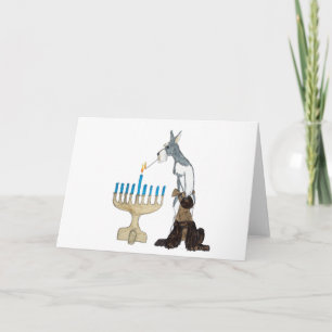 kort för chanukah (Hanukkah)