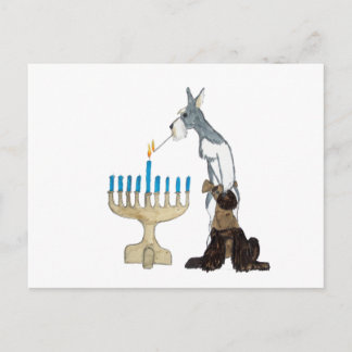 kort för chanukah (Hanukkah)