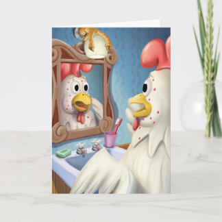 Kort för Chickenpox för Gnome för klirrklirr lite