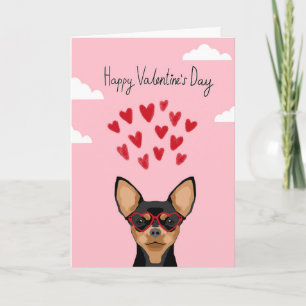 Kort för Chihuahuavalentineskärlek - gullig hund