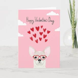 Kort för Chihuahuavalentineskärlek - gullig hund