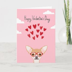 Kort för Chihuahuavalentineskärlek - gullig hund