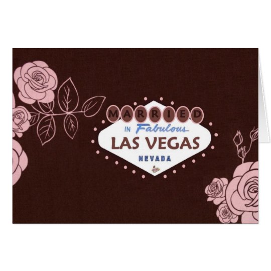 Kort för CHOKLADROSA ROSLAS VEGAS BRÖLLOP