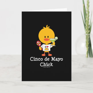 Kort för Cinco de Mayo chickhälsning