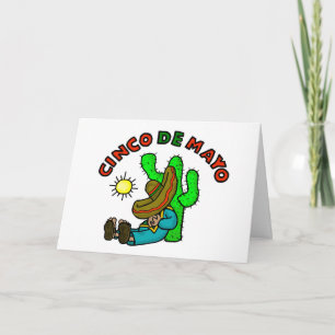 Kort för Cinco de Mayo historiehälsning