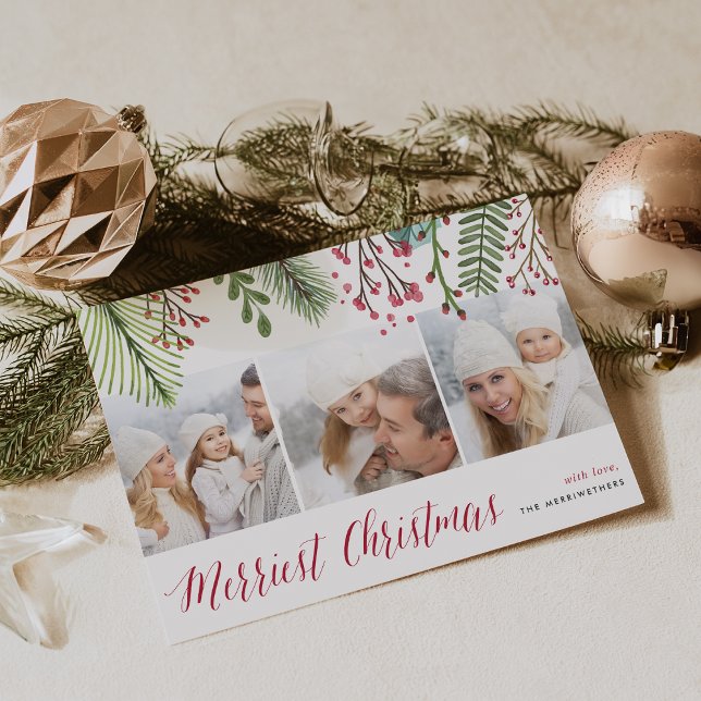 Kort för Collage för foto för helgdaglövverk | (Skapare uppladdad)