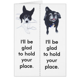 Kort för Collie för gräns för bokmärkehund