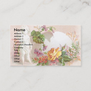 Kort för Cupidstaty- och blommaVictorianhandel