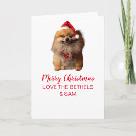 Kort för cute-Hund-mappad hälsning