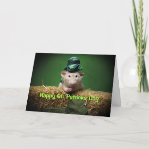 Kort för dag för lyckligSt. Patricks