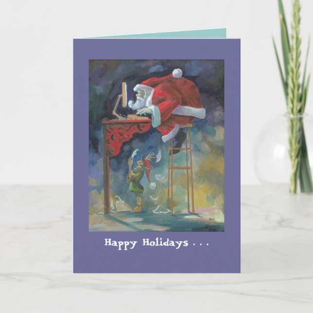 Kort för datorsanta jul (Framsida)