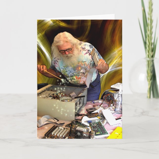 KORT FÖR DATORTROLLKARLHÄLSNING (Framsida)