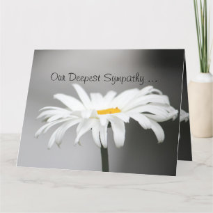 Kort för djup sympati