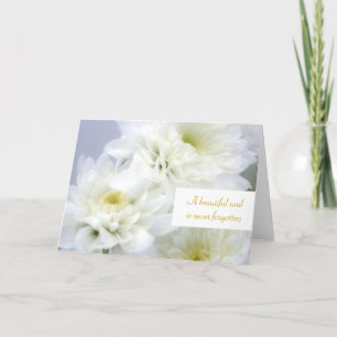 Kort för djup sympati Blommigt