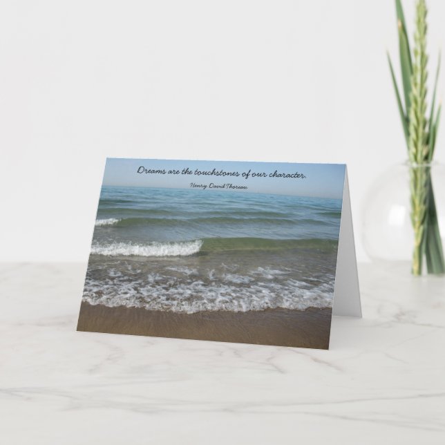 Kort för drömThoreau studenten (Framsida)