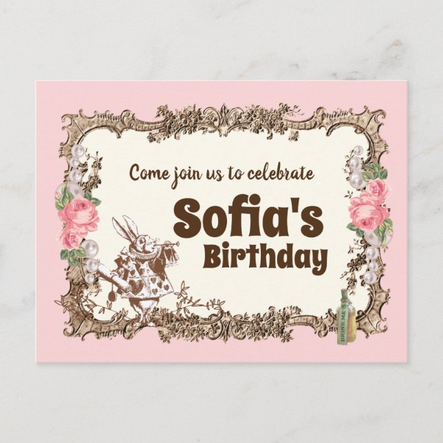 Kort för efterlandsinbjudan (Framsida)