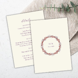 Kort för Elegant av andningsbehållare för Bröllop 