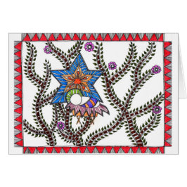 Kort för Emmanuel etniskt julhälsning