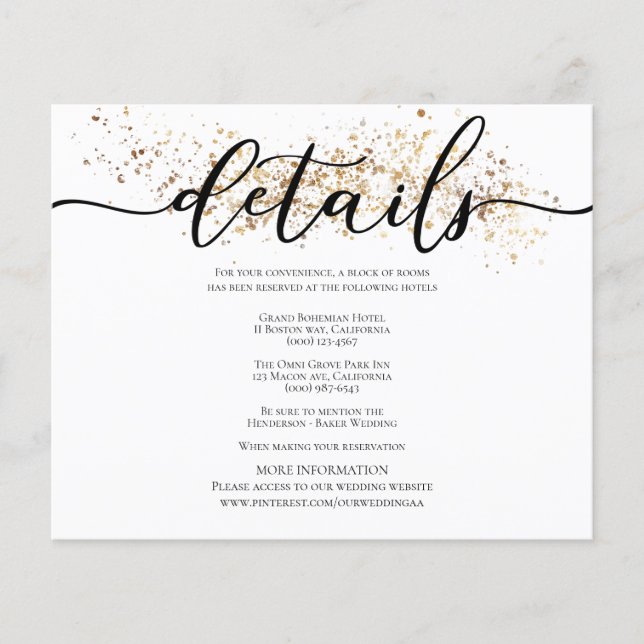 Kort för enkel BUDGETINFORMATION. Flyer (Framsidan)