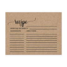 Kort för enkel Faux Kraft-Möhippa