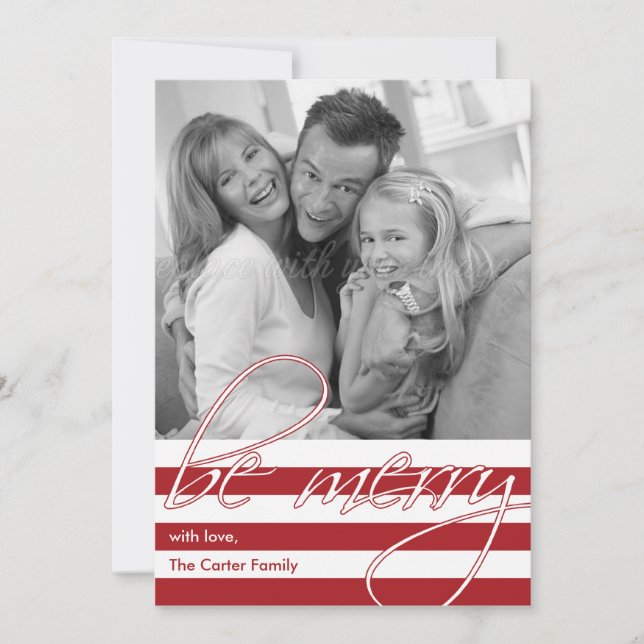 Kort för enkel Helgdag/jul i Rand (Framsida)