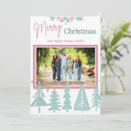 Kort för enkel julhälsning