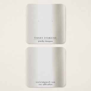 Kort för enkel minimal typografi - Visning