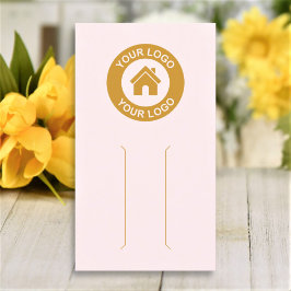 Kort för enkel Rosa Hair Clip Barrette-Visning i L