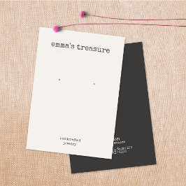 Kort för enkel Visning för rustik avläsning