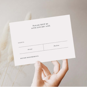 Kort för enkelt minimalistiskt svar på OSA