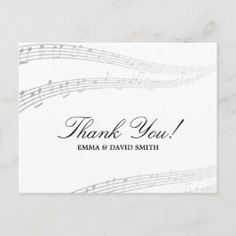 Kort för enkelt och Elegant musiktack