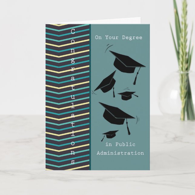 Kort för examen i offentlig förvaltning (Framsida)