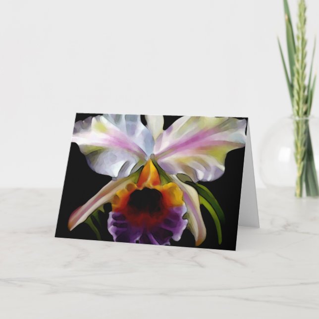 Kort för färgad Blommigt (Framsida)