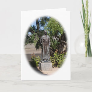 Kort för farJunipero Serra hälsning