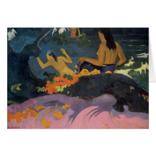 Kort "för Fatata Te Miti" - Paul Gauguin