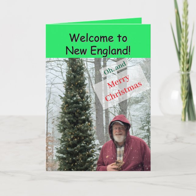 Kort för fin vinterscen (Framsida)