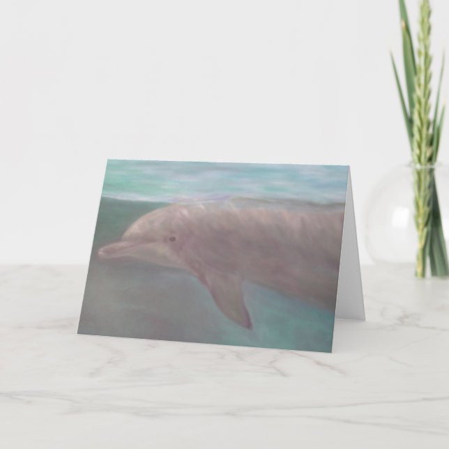 Kort för FLORIDA DELFINhälsning (Framsida)