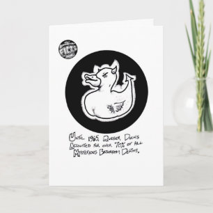 Kort för födelsedag för FICTS-"dödanka"