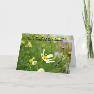 Kort för födelsedag/för nytt år