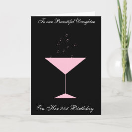 KORT för FÖDELSEDAG för ROSTAT BRÖDDOTTER 21ST