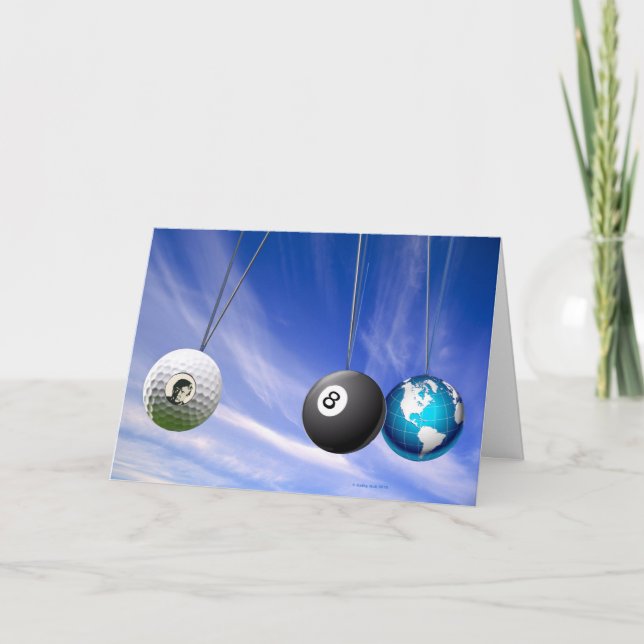 Kort för födelsedag för trumffaktumanpassade (Framsida)