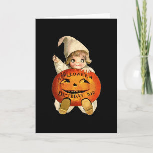 Kort för FÖDELSEDAGUNGEHalloween födelsedag
