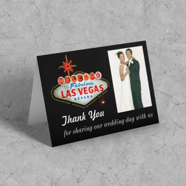 Kort för foto för Las Vegas brölloptack (Skapare uppladdad)